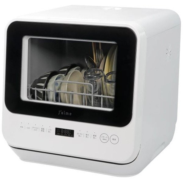 【新品】【委託商品】エスケイジャパン 食器洗い乾燥機 SJM-DWM6UVC-W ［～3人用］