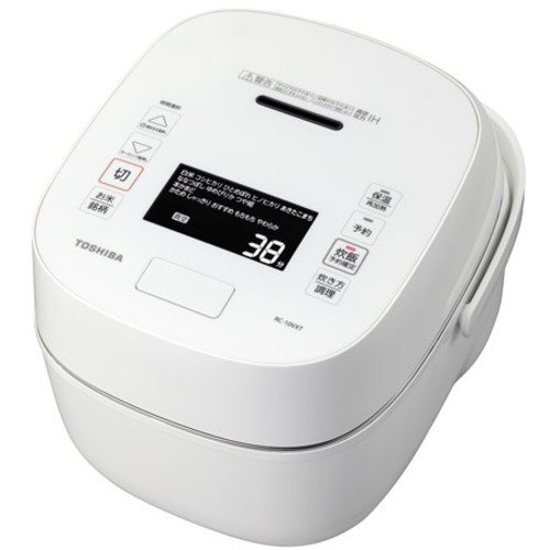 【新品】TOSHIBA 東芝 真空圧力IH RC-10VXT W ホワイト