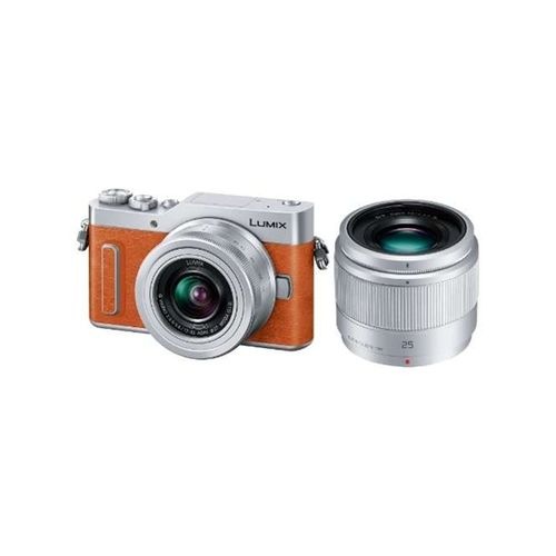 【即日発送】【新品 保証開始済み品】Panasonic LUMIX ミラーレス一眼カメラ GF10 オレンジ DC-GF10W-D [ズームレンズ+単焦点レンズ]