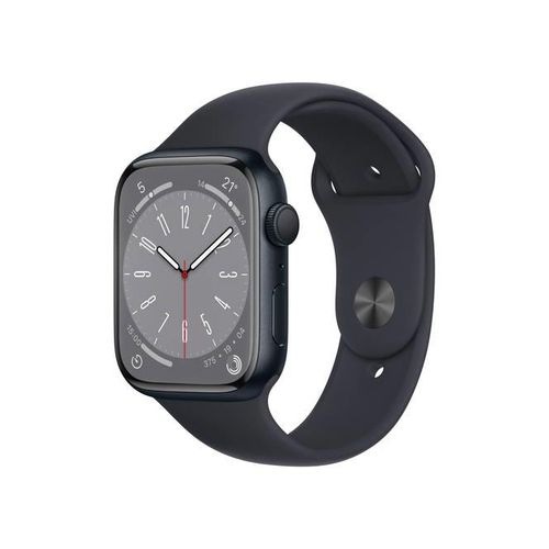 【ラッピング可】【即日発送】【国内版】【新品】Apple Watch Series 8（GPSモデル）45mm ミッドナイトアルミニウムケースとミッドナイトスポーツバンド MNP13J/A