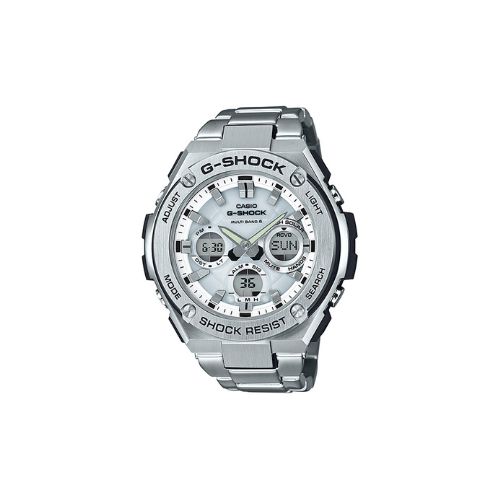 【新品】CASIO カシオ 腕時計 G-SHOCK G-STEEL 電波ソーラー GST-W110D-7AJF シルバー
