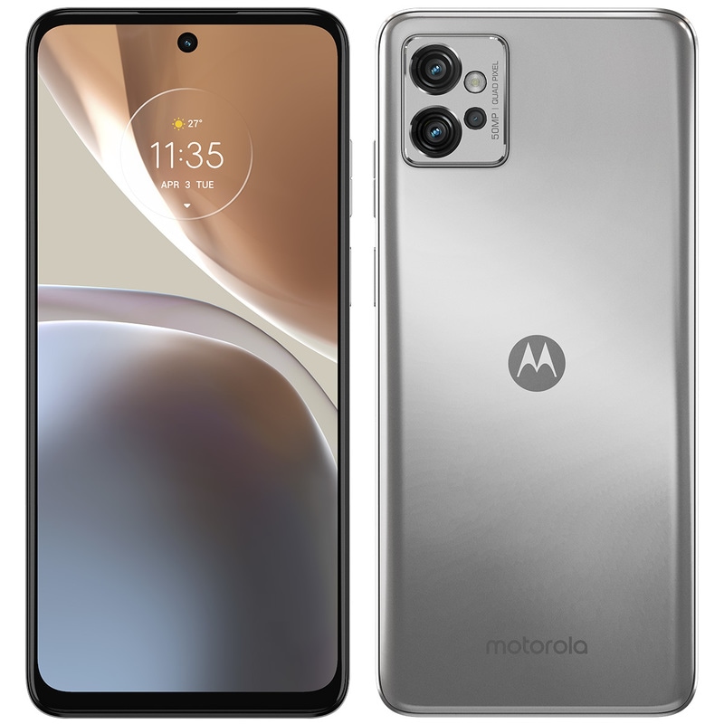 【ラッピング可】【即日発送】【国内版】【新品】Motorola モトローラ g32 SIMロック解除品 サテンシルバー