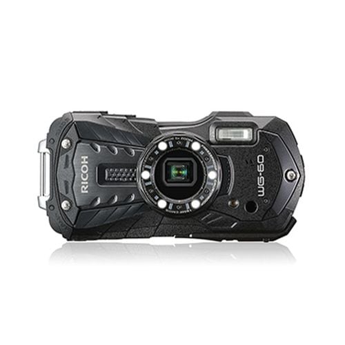 【即日発送】【新品 箱不良・シュリンク破れ品】RICOH リコー 防水コンパクトデジタルカメラ WG-60 BK ブラック