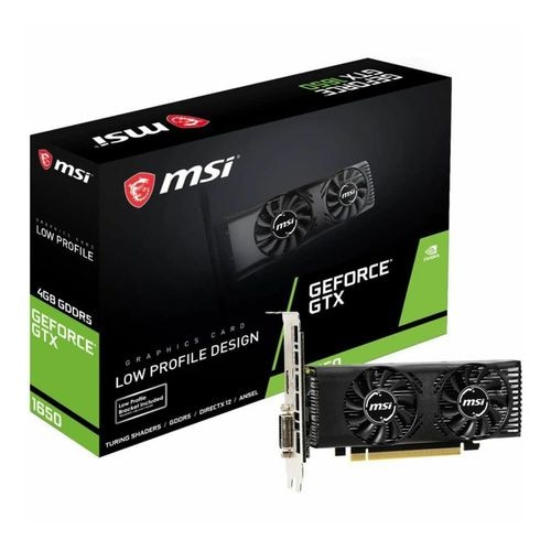 【新品】MSI GeForce GTX 1650 4GT LP グラフィックボード VD6989