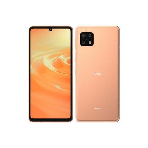 【ラッピング可】【即日発送】【国内版】【新品】SHARP AQUOS sense6s SHG07 64GB ライトカッパー au版 SIMロック解除品