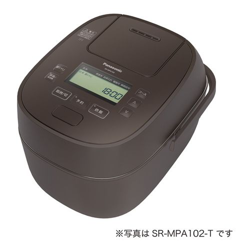 【新品】Panasonic パナソニック 可変圧力IHジャー炊飯器 おどり炊き SR-MPA182-T ブラウン