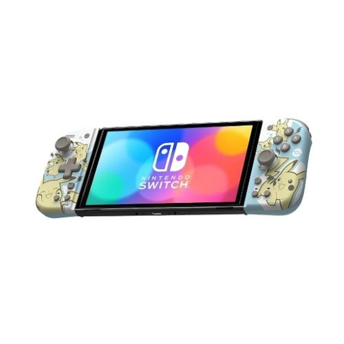 【ラッピング可】【即日発送】【新品】HORI ホリ Nintendo Switch グリップコントローラーFit ピカチュウ with ミミッキュ NSW-410
