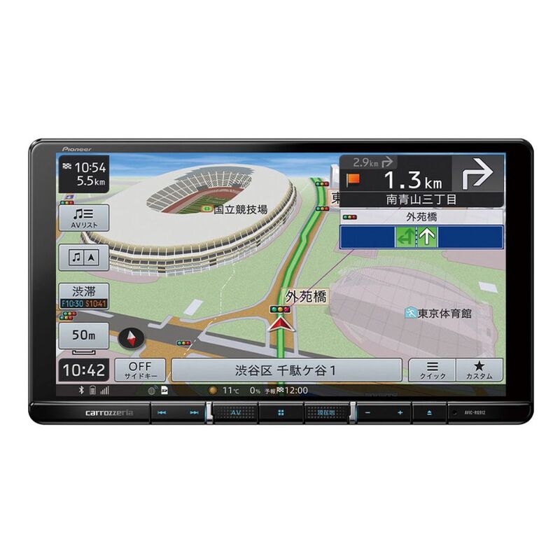 【新品】Pioneer パイオニア カーナビ 9V型ラージサイズモデル 楽ナビ AVIC-RQ912