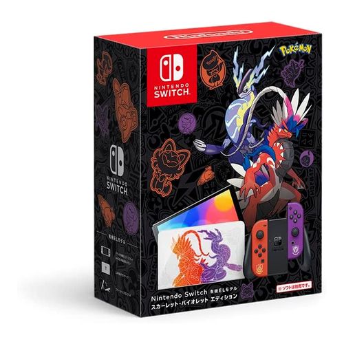 【ラッピング可】【即日発送】【新品】任天堂 Nintendo Switch 有機ELモデル スカーレット・バイオレットエディション
