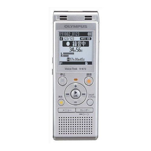 【新品】OLYMPUS オリンパス ICレコーダー 4GB V-872 シルバー