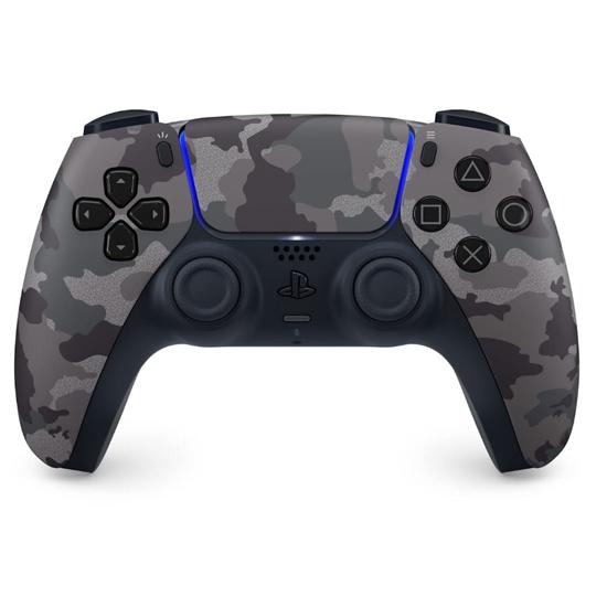 【ラッピング可】【即日発送】【新品 箱不良・シュリンク破れ品】SIE PlayStation5 PS5 DualSense ワイヤレスコントローラー CFI-ZCT1J06 グレー カモフラージュ