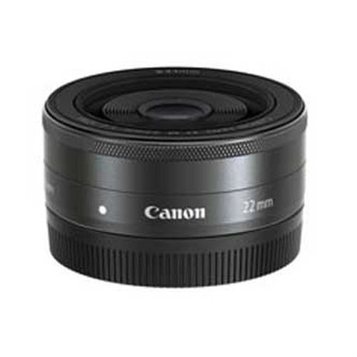 【即日発送】【新品 箱不良・シュリンク破れ品】Canon キャノン カメラレンズ EF-M22mm F2 STM ブラック