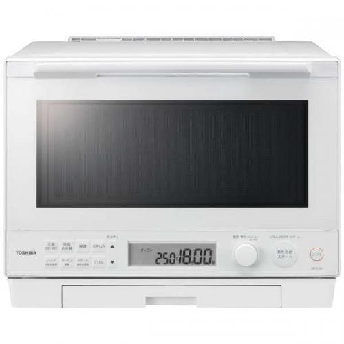 【即日発送】【新品】TOSHIBA 東芝 石窯ドーム 過熱水蒸気オーブンレンジ 30L ERXD100W ホワイト