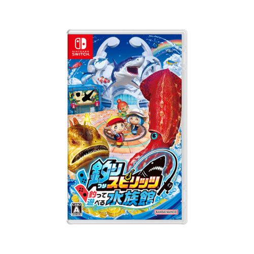【ラッピング可】【メール便】【新品】任天堂 Nintendo Switch ゲームソフト 釣りスピリッツ 釣って遊べる水族館