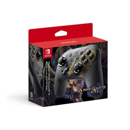 【即日発送】【中古美品】任天堂Proコントローラー モンスターハンターライズエディション
