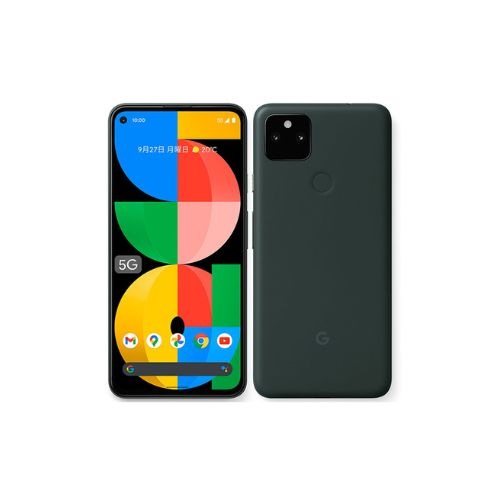 【安心！当社1ヶ月保証付き】【整備済品】Google Pixel 5a 5G 128GB Mostly Black SIMロック解除品
