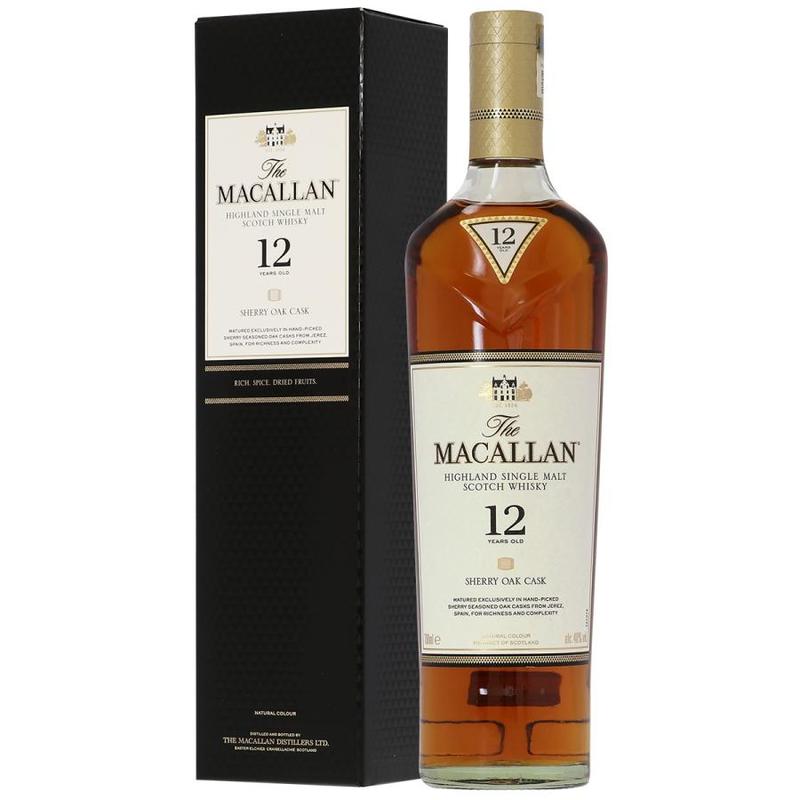 【即日発送】【新品】ザ マッカラン シングルモルトウイスキー 12年 40度 箱付 700ml