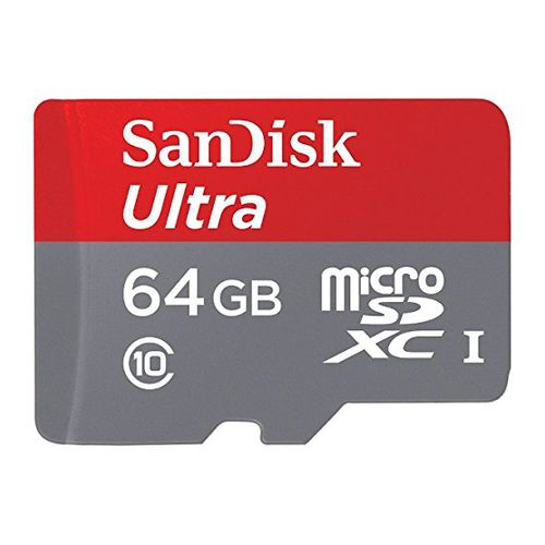 【即日発送】【新品】SanDisk microSDXCカード 64GB SDSDQUL-064G-J35A Class10 メール便