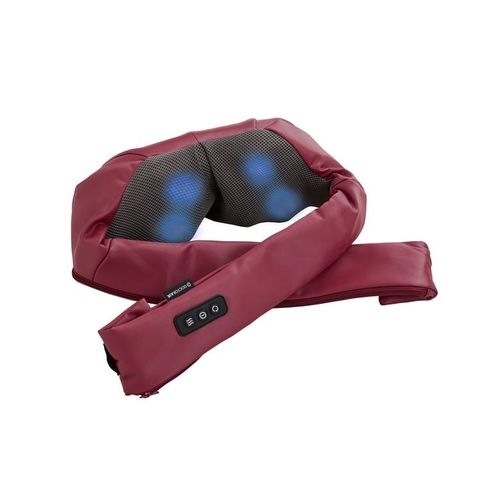 【新品】ドクターエアー 家庭用電気マッサージ器 3DネックマッサージャーS レッド MN-04 RD