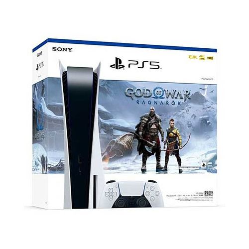 【ラッピング可】【即日発送】【新品 箱不良・シュリンク破れ品】SIE PS5 PlayStation5 プレイステーション5 ゴッド・オブ・ウォー ラグナロク同梱版 CFIJ-10004