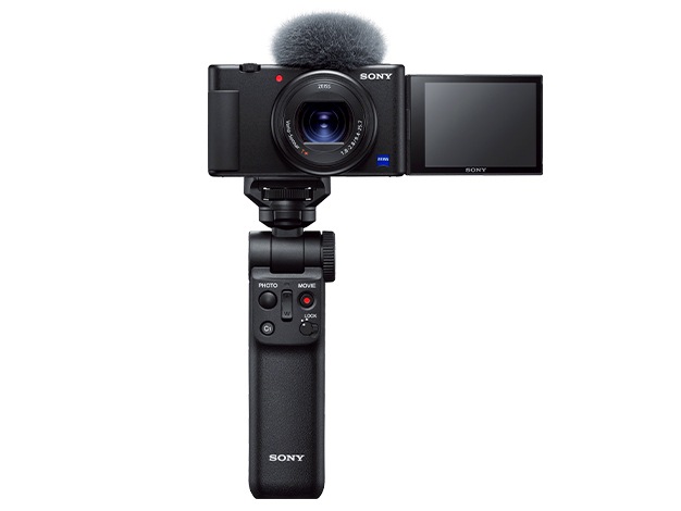 【即日発送】【新品 開封済み未使用品】SONY VLOGCAM ZV-1G シューティンググリップキット ブラック
