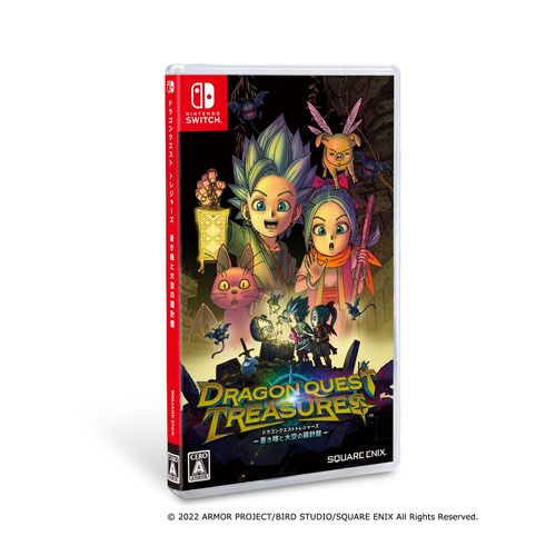 【ラッピング可】【メール便】【新品】任天堂 Nintendo Switch ゲームソフト ドラゴンクエストトレジャーズ 蒼き瞳と大空の羅針盤