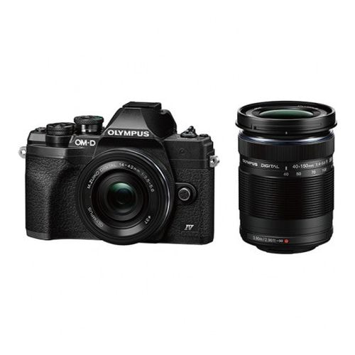 【新品】OLYMPUS オリンパス ミラーレス一眼カメラ OM-D E-M10 Mark IV EZダブルズームキット ブラック
