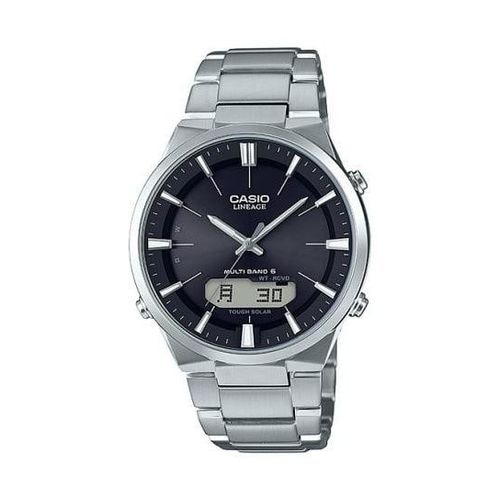 【新品】CASIO カシオ メンズ腕時計 LINEAGE マルチバンド6 LCW-M510D-1AJF ブラック