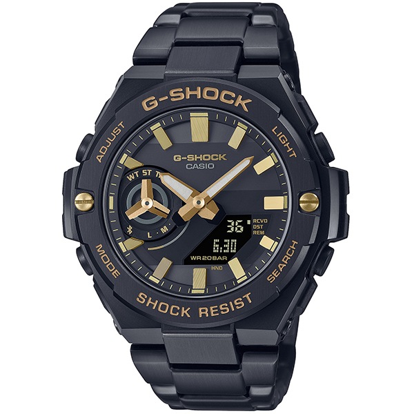 【新品】CASIO カシオ メンズ 腕時計 G-SHOCK G-STEELソーラー GST-B500BD-1A9JF
