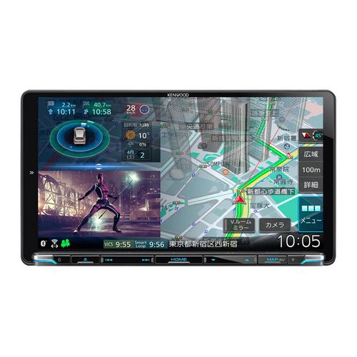 【新品】ケンウッド KENWOOD カーナビ 彩速ナビ MDV-M909HDL