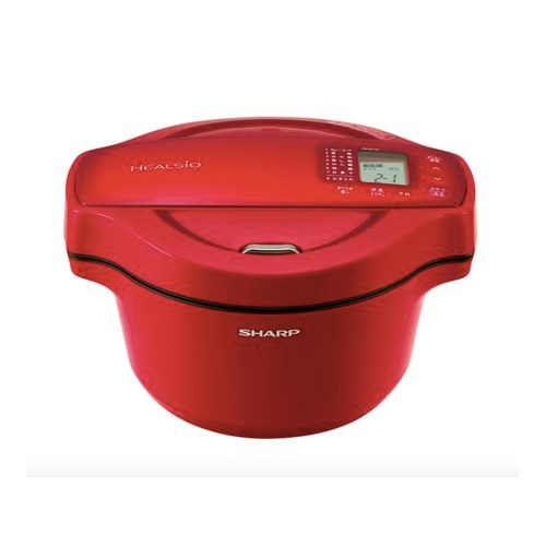 【即日発送】【新品 箱不良・シュリンク破れ品】SHARP シャープ ホットクック KN-HT16E-R レッド