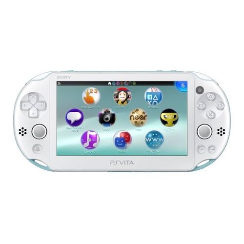 【即日発送】【中古美品】PlayStation Vita本体 Wi-Fiモデル PCH-2000ZA14 ライトブルー/ホワイト