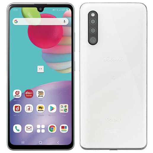 【ラッピング可】【即日発送】【国内版】【新品】Galaxy A41 64GB SC-41A ホワイト docomo版 SIMロック解除品