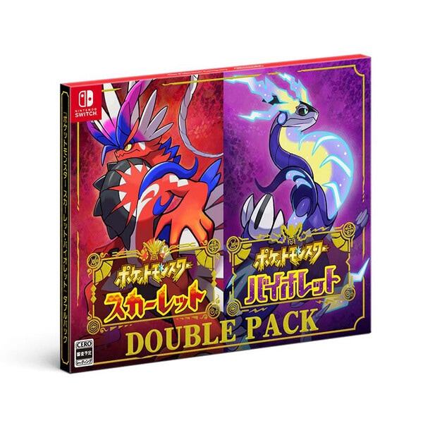 【ラッピング可】【メール便】【新品 箱不良・シュリンク破れ品】任天堂 Nintendo Switch ゲームソフト ポケットモンスター スカーレット・バイオレット ダブルパック