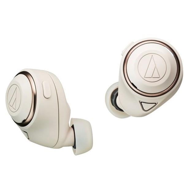 【ラッピング可】【即日発送】【新品】audio-technica オーディオテクニカ 完全ワイヤレスイヤホン ATH-CKS50TW-BG ベージュ