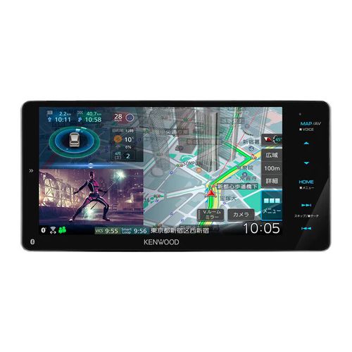 【新品】KENWOOD ケンウッド 彩速ナビ カーナビ MDV-M809HDW