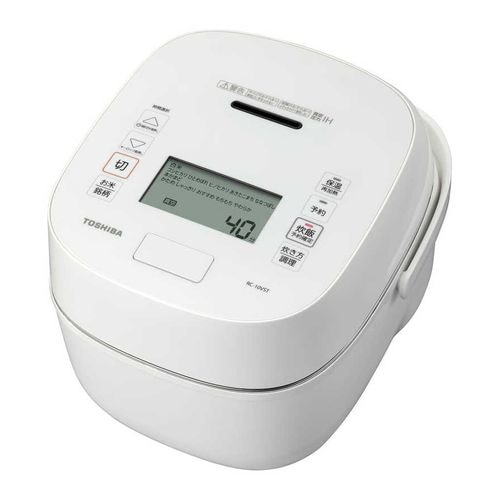 【即日発送】【新品 箱不良・シュリンク破れ品】東芝 TOSHIBA 炊飯器 １升 炎匠炊き 真空圧力IH RC-18VST W グランホワイト