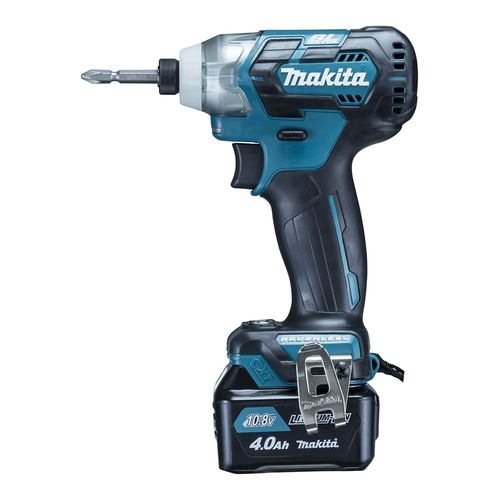 【新品】Makita マキタ インパクトドライバー TD111DSMX バッテリ2個 充電器 ケース付き 青