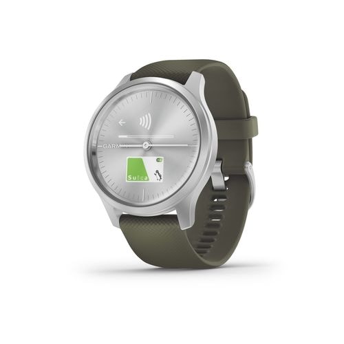 【ラッピング可】【即日発送】【国内版】【新品 箱不良・シュリンク破れ品】GARMIN ガーミン スマートウォッチ vivomove Style 010-02240-71 Moss Green