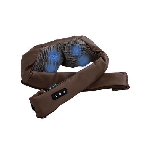 【即日発送】【新品 箱不良・シュリンク破れ品】ドクターエアー 3DネックマッサージャーS 家庭用電気マッサージ器 ブラウン MN-04-BR