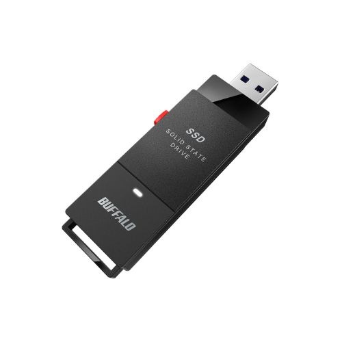 【新品】BUFFALO バッファロー USB3.2 Gen1 ポータブル SSD 1.0TB SSD-PUT1.0U3-B/N ブラック
