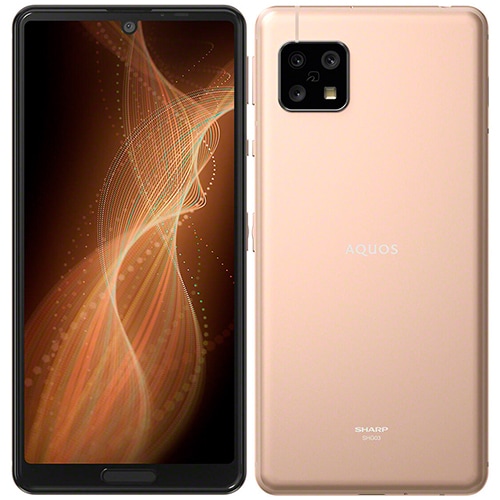 【ラッピング可】【即日発送】【国内版】【新品 箱不良・シュリンク破れ品】SHARP シャープ AQUOS sense5G SH-M17 楽天版 OCN版 SIMフリー ライトカッパー SIMロック解除品