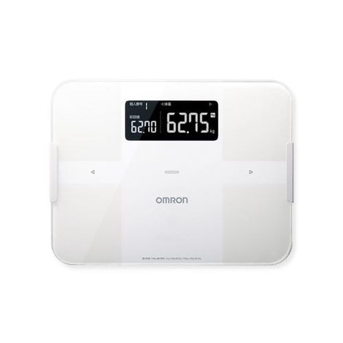 【即日発送】【新品】OMRON オムロン 体組成計 カラダスキャン ホワイト HBF-255T-W