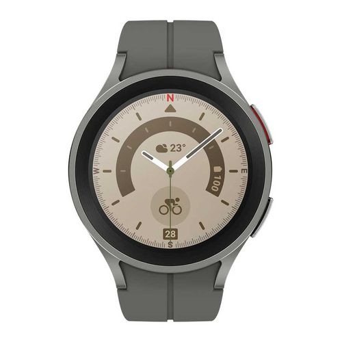 【ラッピング可】【即日発送】【国内版】【新品 開封済み未使用品】Galaxy ギャラクシー Watch5 スマートウォッチ Pro 45mm グレーチタニウム SM-R920NZTAXJP
