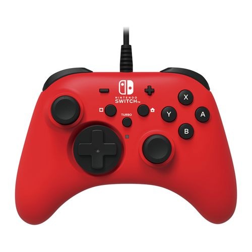 【ラッピング可】【即日発送】【新品】HORI コントローラー ホリパッド for Nintendo Switch レッド NSW-156