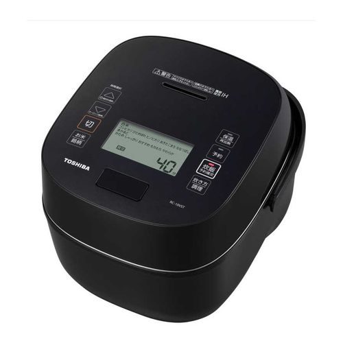【即日発送】【新品 箱不良・シュリンク破れ品】東芝 TOSHIBA 真空圧力IH炊飯器 炎 匠炊き 5.5合炊き RC-10VST K グランブラック