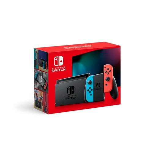 【即日発送】【中古美品】Nintendo Switch 本体 ネオンブルー・ネオンレッド 新モデル 2022年