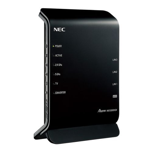 【即日発送】【中古美品】NEC エヌイーシー Wi-Fiルーター 無線LANルーター PA-WG1200HS4