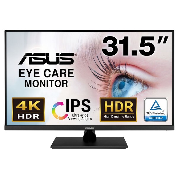 【新品】ASUS エイスース PCモニター Eye Care VP32UQ ブラック 31.5型