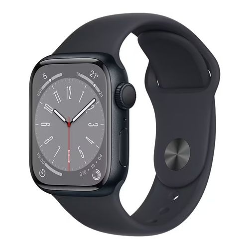 【ラッピング可】【即日発送】【国内版】【新品 保証開始済み品】Apple Watch Series 8 GPSモデル 41mm ミッドナイトアルミニウムケースとミッドナイトスポーツバンド MNP53J/A